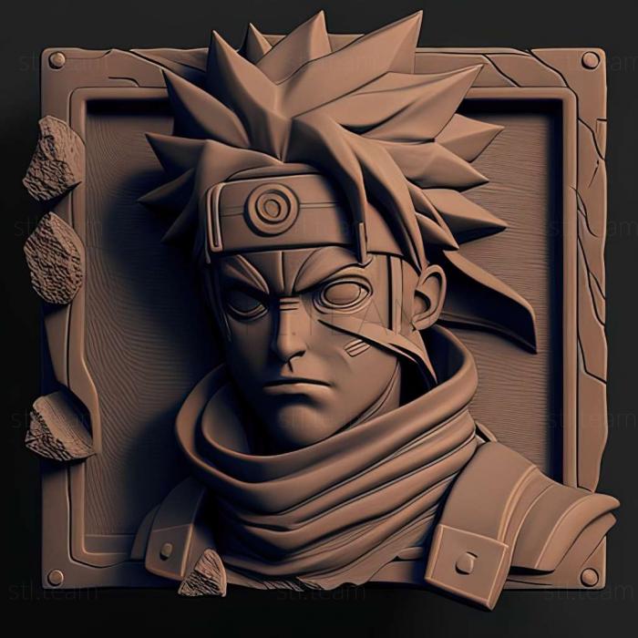 3D model Naruto Ultimate Ninja Heroes game (STL)